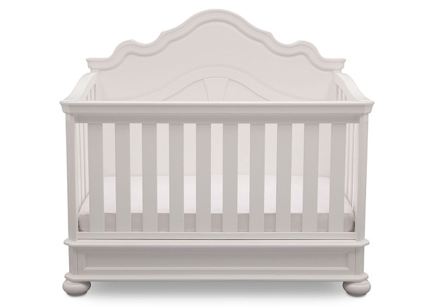 Simmons Peyton Convertible Crib in Bianca