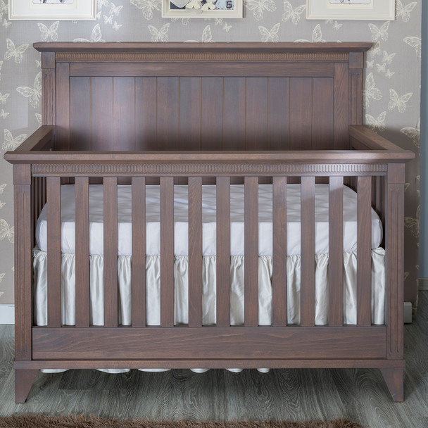 Silva Edison Convertible Crib in Cappuccino