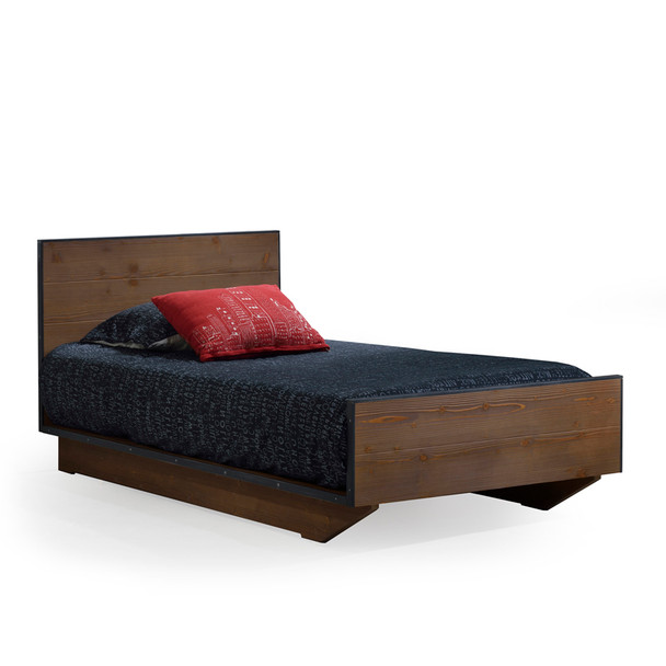 Natart Sevilla Twin Bed in Cognac