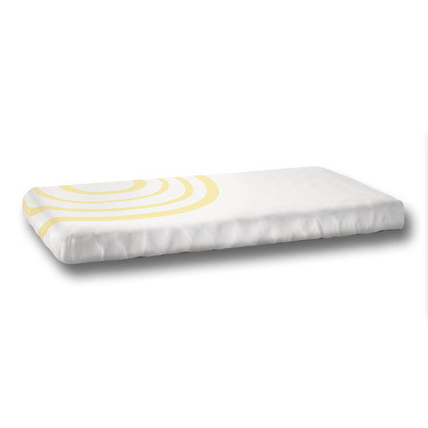 Nook Fitted Ripple Crib Sheet-Daffodil