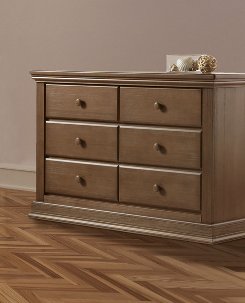 Pali Modena Collection Double Dresser in Distressed Desert