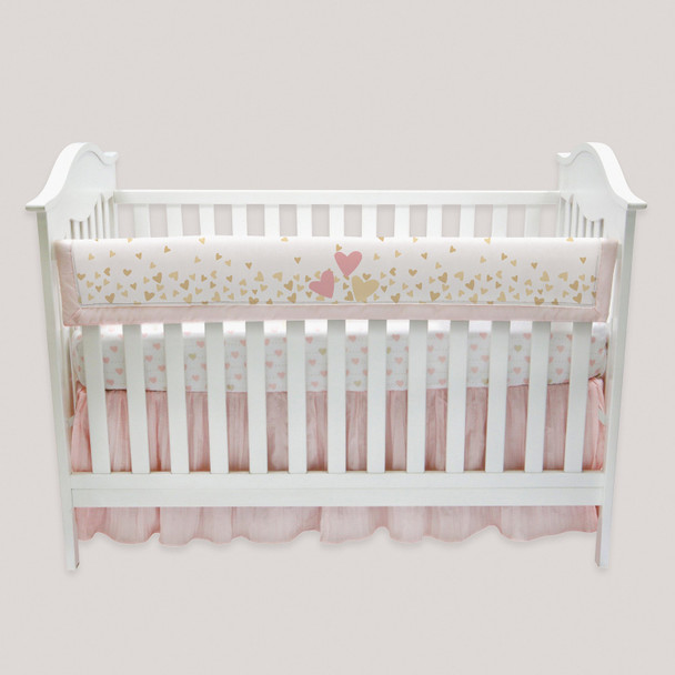 Lambs & Ivy Confetti Collection Crib Rail Cover