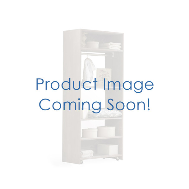 NEST Matisse Collection Convertible wardrobe system (includes 3 shelves & 2 hanging rods) in White