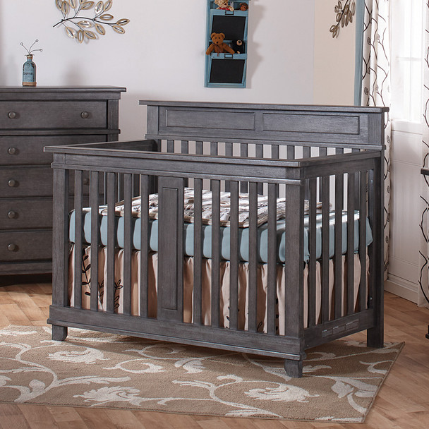 Pali Torino Collection Forever Crib in Distressed Granite