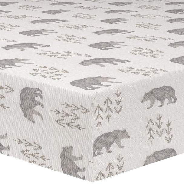 Liz and Roo Cubby (Gray/Taupe) Crib Sheet