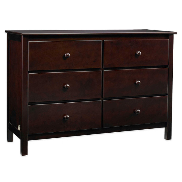 Fisher Price Furniture Collection RTA Double Dresser in Light Espresso