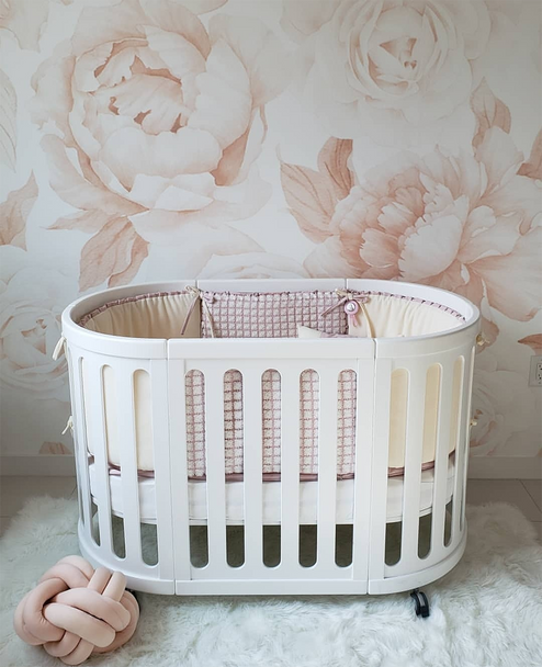 COCOON NEST Crib System in White