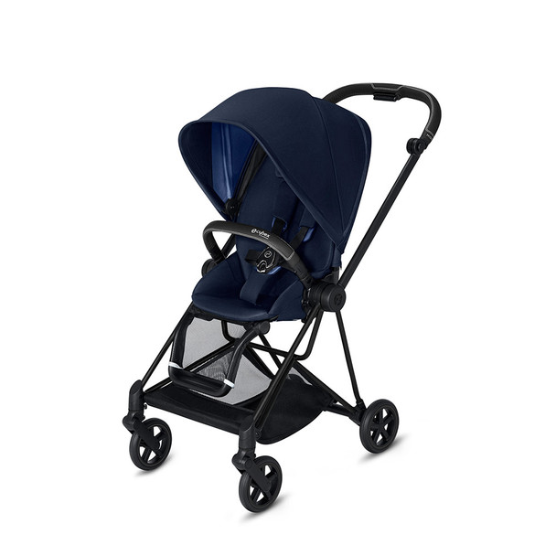 Cybex Mios 2 Matte Black & Indigo Blue