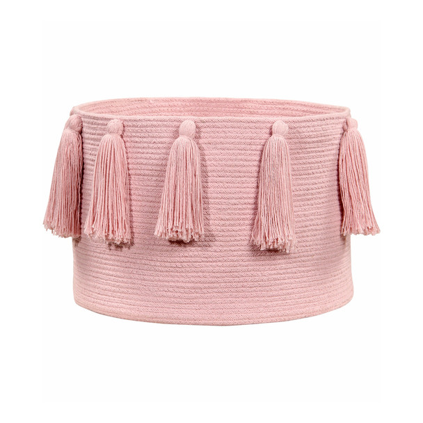 Lorena Canals Basket Tassels Pink