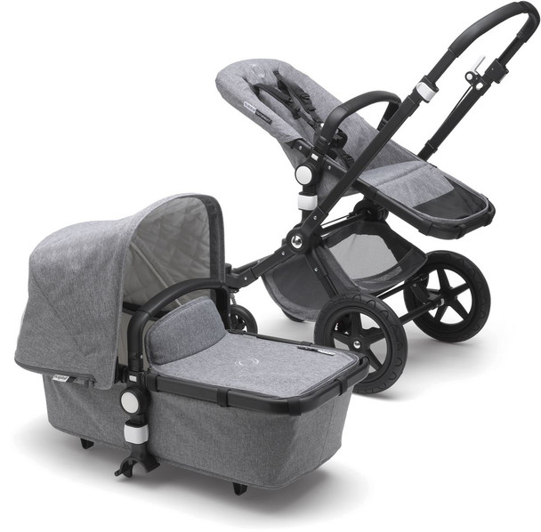 Bugaboo Cameleon 3 Plus Classic Complete in Black/Grey Melange