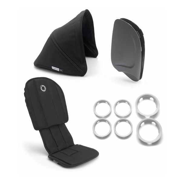 Bugaboo Ant Style Set Complete in Black-Black