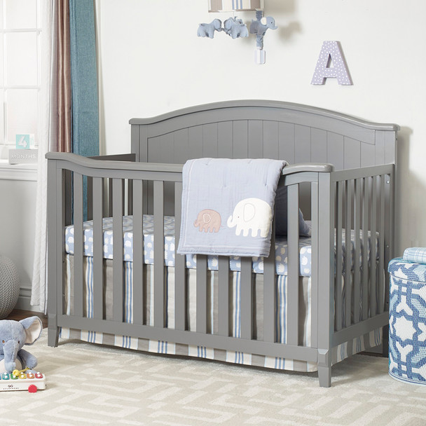 Sorelle Fairview 4 In 1 Crib in Grey