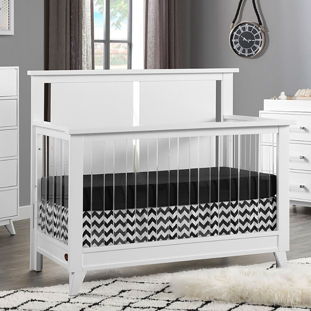 Oxford Baby Holland 4 In 1 Acrylic Convertible in Crib White