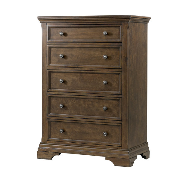Westwood Olivia 5 Drawer Chest in Rosewood