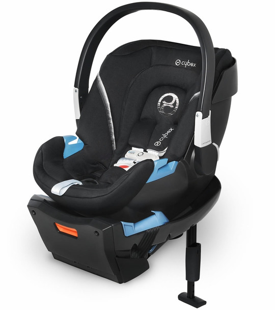 Cybex Aton 2 Sensorsafe Infant Car Seat in Lavastone Black