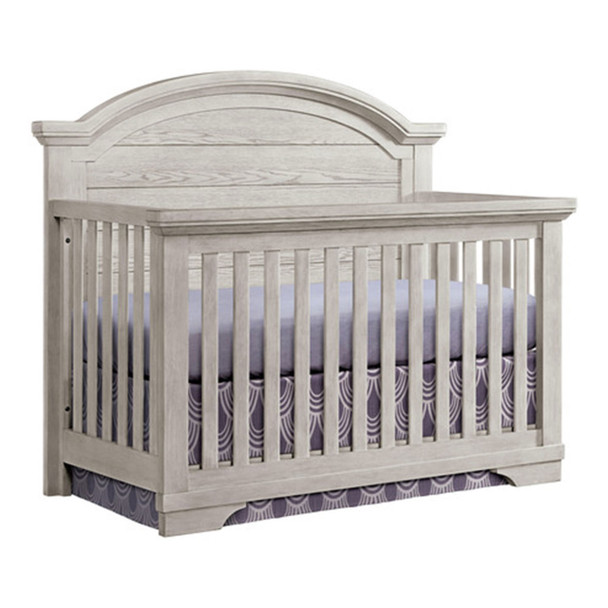 Westwood Foundry Arch Top Convertible Crib in White Dove