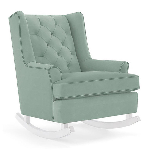 Best Chairs Paisley Rocker in Teal