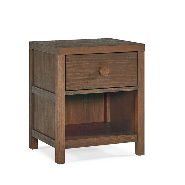 Ti Amo Castello RTA Night Stand in Weathered Brown