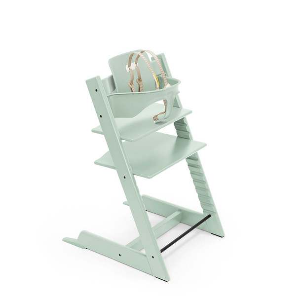 Stokke Tripp Trapp High Chair (incl. Chair, matching Baby Set) in Soft Mint