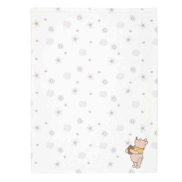 Lambs & Ivy Pooh Appliqued Blanket