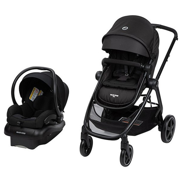Maxi-Cosi Zelia2 Travel System with Mico 30 in Midnight Black