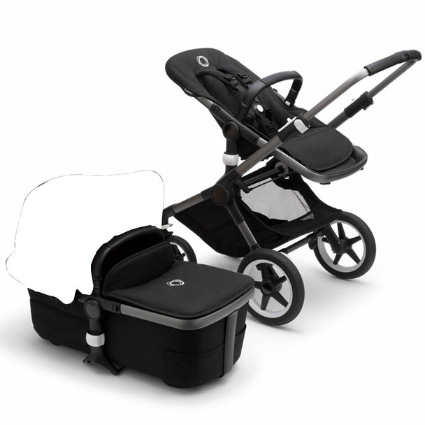 Bugaboo Fox 3 Base in Graphite/Midnight Black (Canopy Sold Separately)