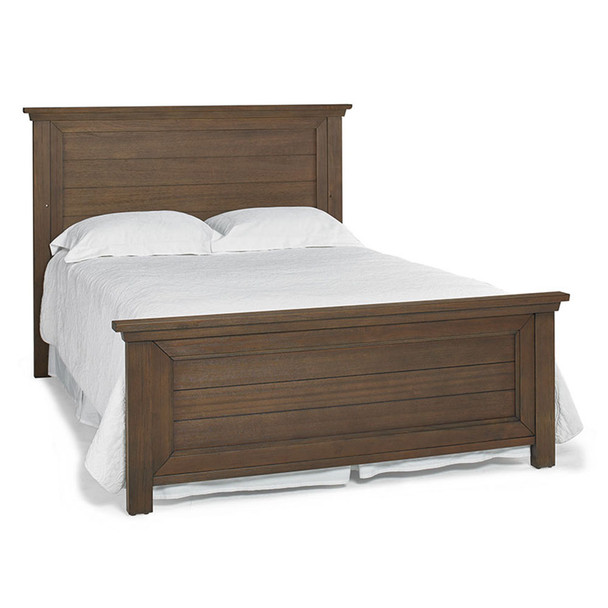 Dolce Babi Lucca Full Size Bed in Weathered Brown