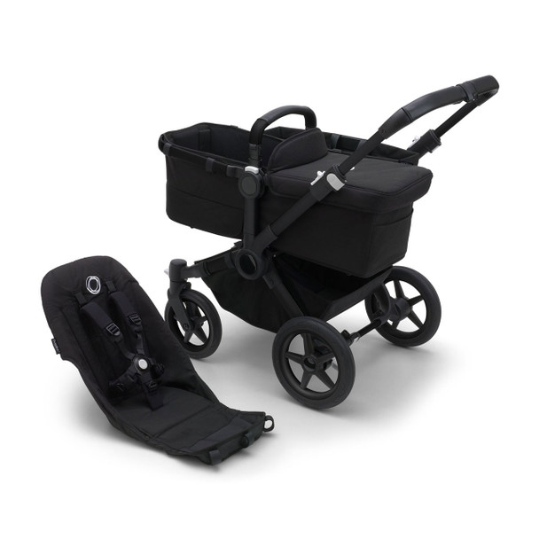 Bugaboo Donkey 5 Base Stroller Us Black/ Midnight Black