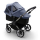 Bugaboo Donkey Breezy Sun Canopy Seaside Blue