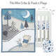 Lambs & Ivy Forever Pooh 3-Piece Mini Crib Bedding Set