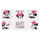 Lambs & Ivy Disney Unframed Wall Art Minnie Mouse