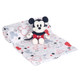 Lambs & Ivy Mickey Mouse Swaddle Blanket & Mini Plush