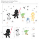 Bedtime Originals Star Wars Classic Wall Decals