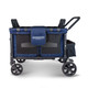 Wonderfold W4 OG Quad Stroller Wagon in Aqua Blue