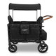 Wonderfold W4 LUXE Quad Stroller Wagon in Elite Black Camo