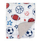 Lambs & Ivy Baby Sports Sherpa Blanket