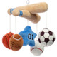 Lambs & Ivy Baby Sports Musical Mobile - Plays 20 minutes
