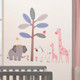 Lambs & Ivy Jazzy Jungle Wall Decals