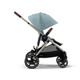 Cybex Gazelle S 2 Stroller - Taupe Frame with Sky Blue Seat