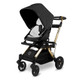 Orbit Baby Stroll & Ride Travel System in Black/Gold