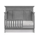 Oxford Baby Weston 4 In 1 Convertible Crib Dusk Gray