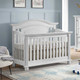 Oxford Baby London Lane 4 In 1 Convertible Crib Vintage White