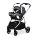 Britax Willow Grove SC Travel System in Pindot Stone