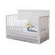 Sorelle Ashley Crib in Weathered White