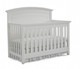 Dolce Babi Primo 2 Piece Nursery Set in Snow White - Full Panel Crib & Double Dresser