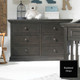 Dolce Babi Maximo Double Dresser in Rubbed Onyx