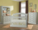 Stella Baby and Child Trinity Collection 5 Drawer Chest in Belgium Cream