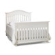 Dolce Babi Naples 2 Piece Full Panel Nursery Set - Crib, Double Dresser in Snow White