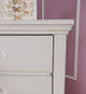 Pali Modena Collection 3 Piece Nursery Set in Vintage White - Crib, Double Dresser, 5 Drawer Dresser