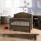 Pali Bergamo 3 Piece Nursery Set - Crib, Double Dresser, Four Drawer Dresser in Earth